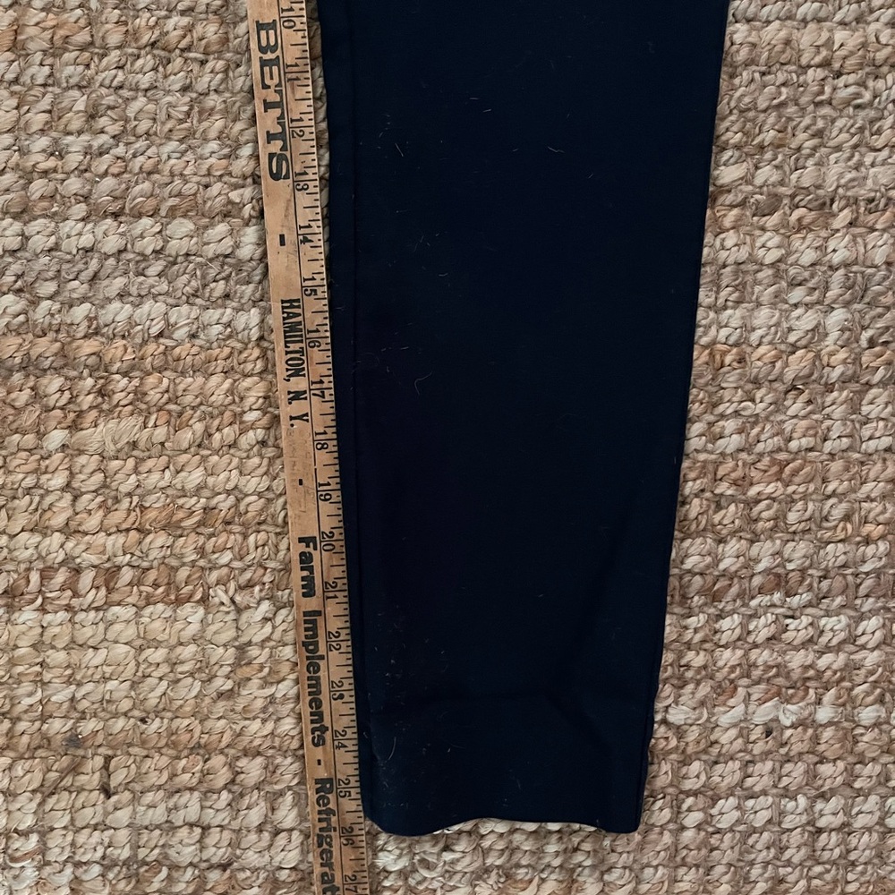 LOFT Navy Curvy “The Sutton” Trouser Pants Size 10 - Picture 6 of 8